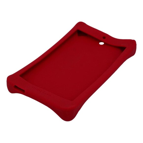 Visual Land Protective Safety Bumper Red Rubber Tablet Case Cover Skin New - Picture 2 of 6